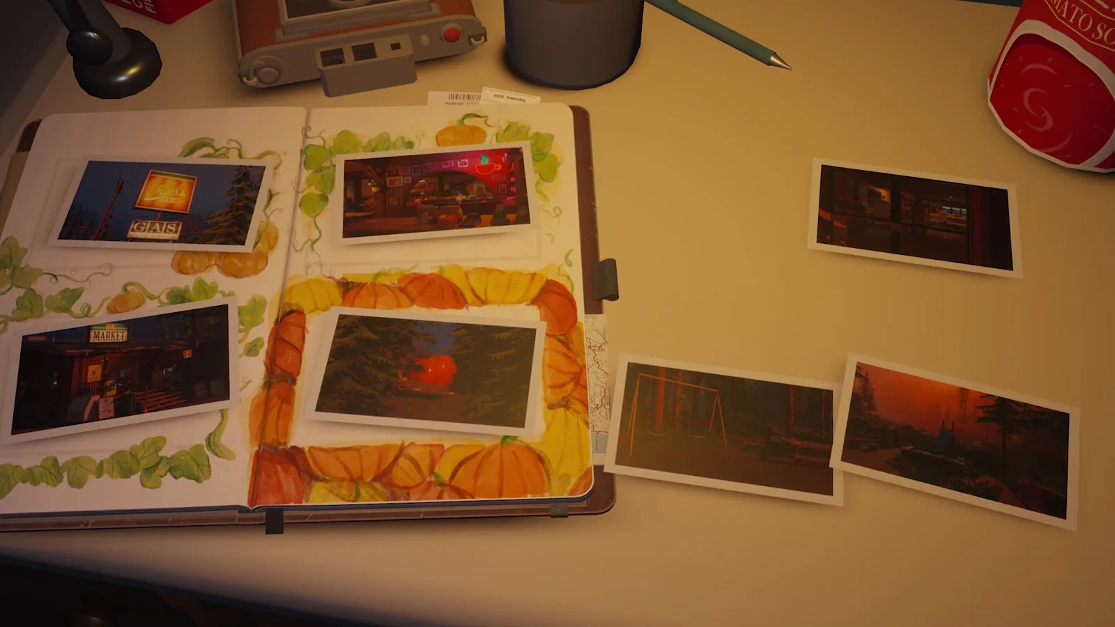 Alfred driving north in an official Forever Ago trailer frame
